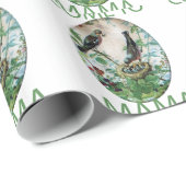 Komm nach Mama. Geschenkpapier (Rolleneckpunkt)