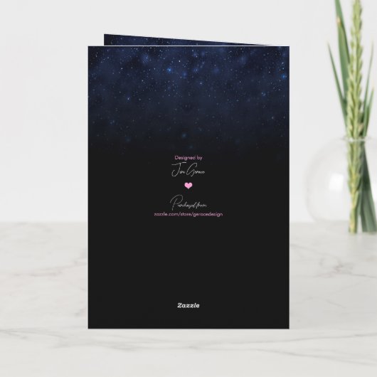 Komm rauf! feiertagskarte (Rückseite)