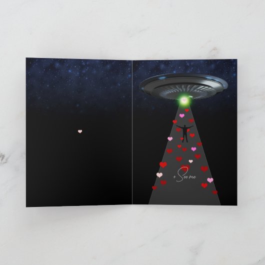 Komm rauf! feiertagskarte (Innenseite)