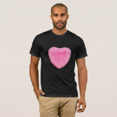 Komm raus mit Süßem Herz T-Shirt (Vorne ganz)