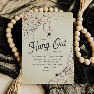 Komm raus mit uns Halloween-Party Einladung