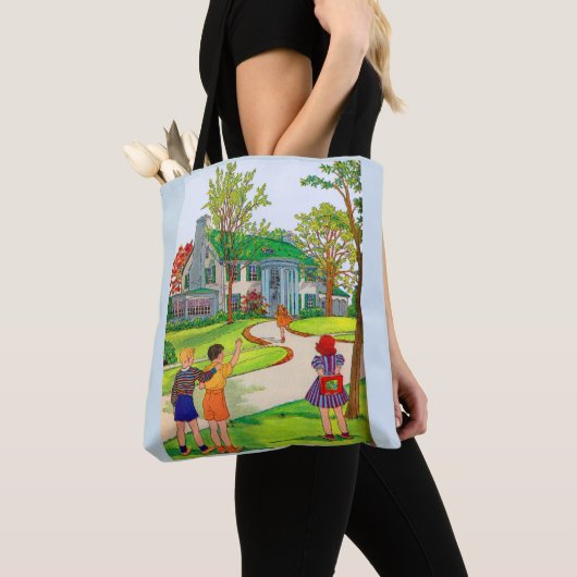 Komm raus und drucke tasche (Von Nahem)