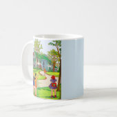 Komm raus und spiele kaffeetasse (Vorderseite Links)