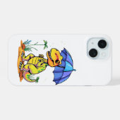 Komm, Regen iPhone 15 Hülle (Rückseite (Horizontal))