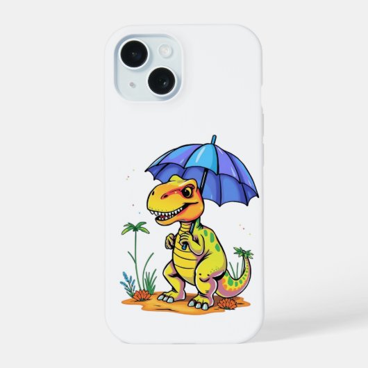 Komm, Regen iPhone 15 Hülle (Rückseite)