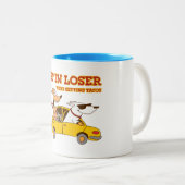 Komm rein Verlierer Zweifarbige Tasse (VorderseiteRechts)