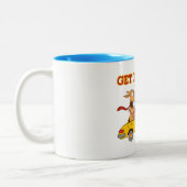 Komm rein Verlierer Zweifarbige Tasse (Links)