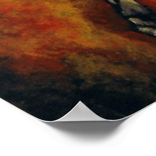 "Komm runter auf sie Prayin Bones" Poster Angry Jo (Ecke)