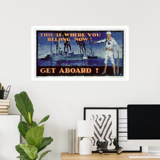 Komm runter! (US02156) Poster (Heimbüro)