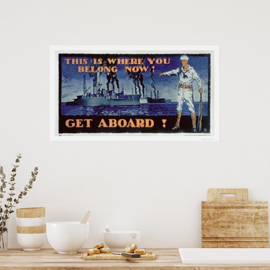 Komm runter! (US02156) Poster (Küche)