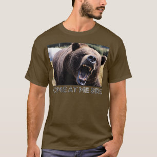 Komm schon, Bruder Lustiger Bär Fitnessstudio und T-Shirt