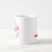 Komm schon, gehen wir Party Girly Pink High Heel G Kaffeetasse (Mittel)