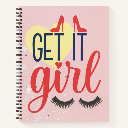 Komm schon, Mädchen! Ermächtigung von Frauen Notizblock (Vorderseite)