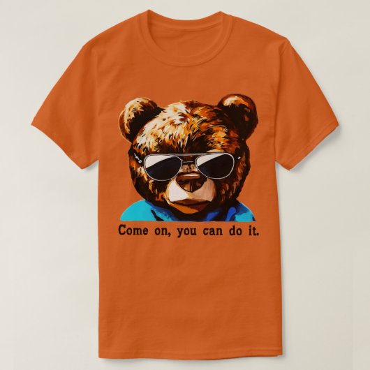 Komm schon! T-Shirt (Design vorne)