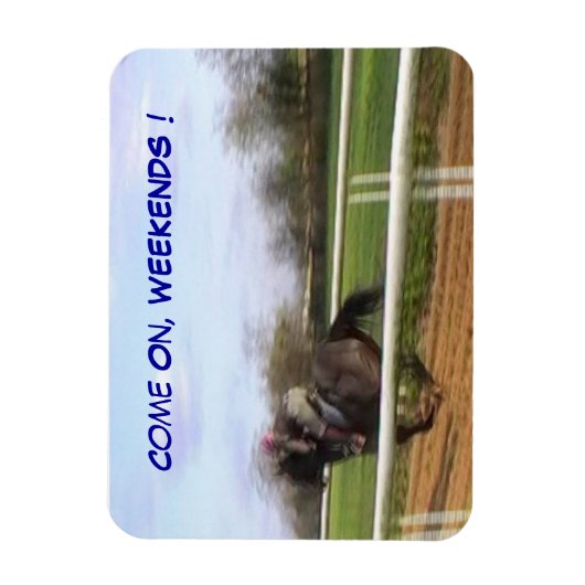 Komm schon, Wochenenden! Magnet (Vertikal)