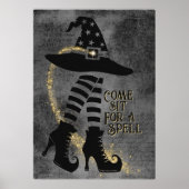 Komm, setz einen Zauberdruck, Werteplakatpapier (M Poster (Vorne)