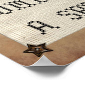 Komm, setz einen Zauberspruch. Poster (Ecke)