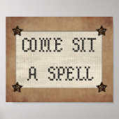 Komm, setz einen Zauberspruch. Poster (Vorne)