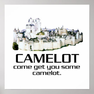 Komm und hol dir ein Camelot Poster