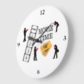 Komm und komm, alles ist die Filmzeit Große Wanduhr (Winkel)