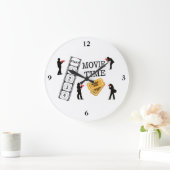 Komm und komm, alles ist die Filmzeit Große Wanduhr (Zuhause)
