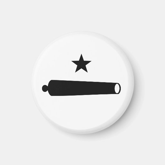 Komm und nimm das Logo (TX) Magnet (Vorne)