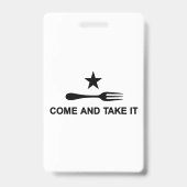 Komm und nimm es ausweis (Rückseite)