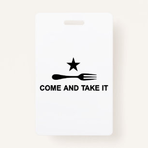 Komm und nimm es ausweis