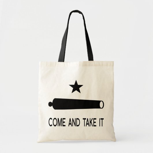 Komm und nimm es Flag ~ Texas Tragetasche (Vorne)
