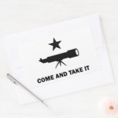 "Komm und nimm es" für Wissenschaftler Rechteckiger Aufkleber (Umschlag)