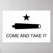 Komm und nimm es mit der texanischen Flagge, Schla Poster (Vorne)