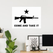 Komm und nimm es Poster (Heimbüro)