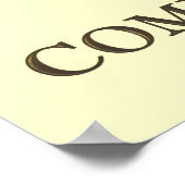 Komm und nimm es poster (Ecke)