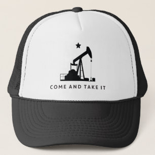 Komm und nimm es, Pumpjack Foam Hat Truckerkappe