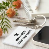 Komm und nimm es schlüsselanhänger (Vorderseite rechts)