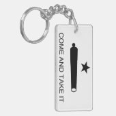 Komm und nimm es schlüsselanhänger (Vorderseite links)