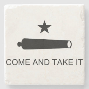 Komm und nimm es steinuntersetzer