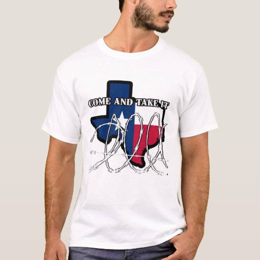 Komm und nimm es! T-Shirt (Vorderseite)