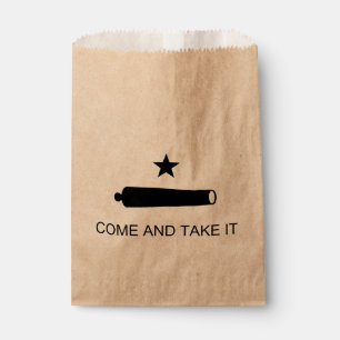 Komm und nimm es! Texas Staat Schlachtflagge Geschenktütchen