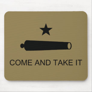 Komm und nimm es! Texas Staat Schlachtflagge Mousepad