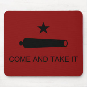 Komm und nimm es! Texas Staat Schlachtflagge Mousepad