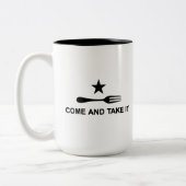 Komm und nimm es zweifarbige tasse (Links)