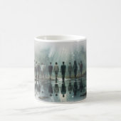 Komm, wie du bist Misty Reflection Art Becher Kaffeetasse (Mittel)