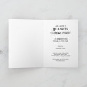 Komm, wie du Halloween-Party bist Einladung (Innenseite)