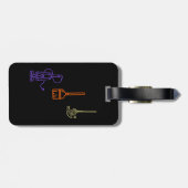 Komm, wir fliegen gepäckanhänger (Rückseite horizontal)