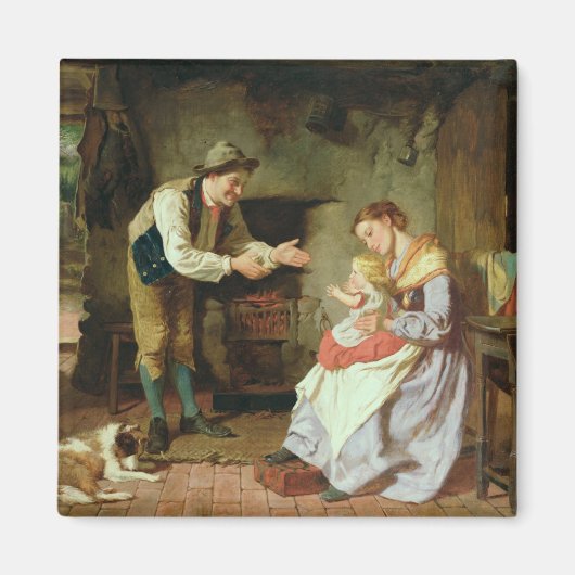 Komm zu Daddy Magnet (Vorne)