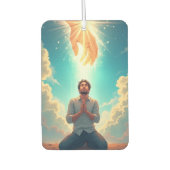 Komm zu Jesus Autolufterfrischer (Vorderseite)