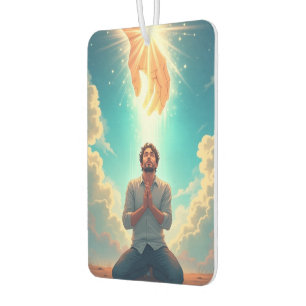 Komm zu Jesus Autolufterfrischer