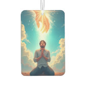 Komm zu Jesus Autolufterfrischer (Rückseite)