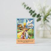 Komm zu Jesus-Gebetskarte Visitenkarte (Stehend Vorderseite)